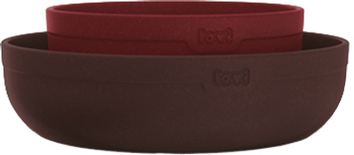Миски Lovi Pistachio Tamarillo Бордові 2 шт (21/531_red)