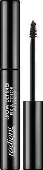 Водостійка туш для брів - Radiant Brow Definer Fix & Color Waterproof (5ml) (756456-10844)