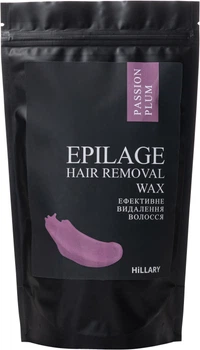 Гранулы для эпиляции Hillary Epilage Passion Plum 100 г (2314927759193)