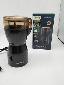Роторная электрическая кофемолка 600W измельчитель мельница для кофе Rainberg RB-2206
