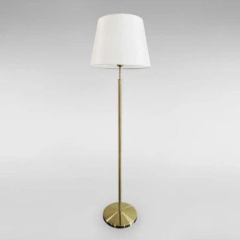 Світильник для підлоги Торшер з абажуром SWT-18410/BASE+SHADE AB H1450*D350 бронза плафон білий