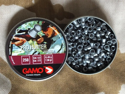 Пули Gamo Pro Hunter, 250 шт