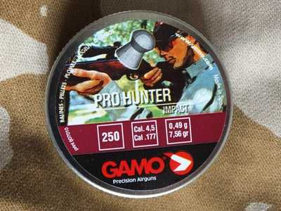 Пули Gamo Pro Hunter, 250 шт
