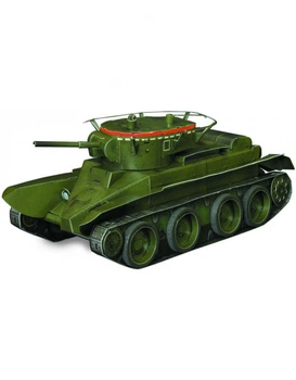Сборная модель из картона Умная бумага Танк БТ-5