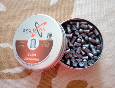 Кулі Spoton Bullet 0.90 гр, 200 шт