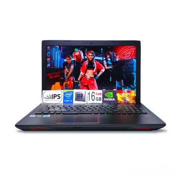Ноутбук Asus ROG Strix GL553V 15.6 FHD IPS i5-7300HQ 16GB DDR4 SSD128+HDD1TB GeForce GTX1050 4GB GDDR5 Б/У