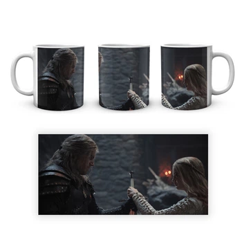 Кружка GeekLand The Witcher Відьмак Геральт Цирі TW 002.018