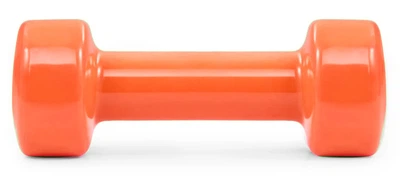 Гантели для фитнеса тренировочные виниловые PowerPlay 4125 Achilles 2*4 кг. Оранжевые (пара - 2шт.) (SK-NPP_4125_4kg_2inS)
