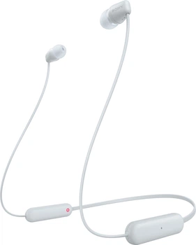 Навушники Sony WI-C100 White (WIC100W.CE7) (955555913789911) - Уцінка