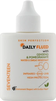 Крем сонцезахисний SPF 50 - Seventeen Skin Perfection Daily Fluid SPF 50 35ml (1064530-62156)