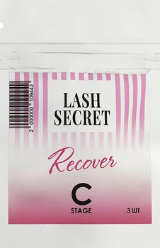 Набор составов для ламинирования ресниц "C" - Lash Secret Stage C Recovery 3шт (3шт) (877795-16878)