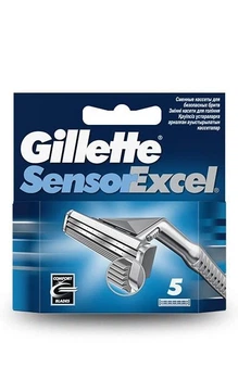 Сменные кассеты для бритья Gillette Sensor Excel 5 шт