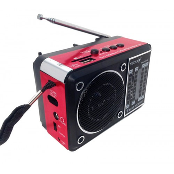 Аккумуляторный портативный FM-радиоприемник NEEKA NK-203 USB