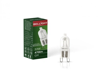 Галогенна лампа Bellight G9 eco 230V 33W clear
