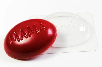 Пластикова форма для мила "Мама"