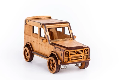 Міні - бар Мерседес Гелік під пляшку світлий HandMade Diptaro Ручна работа