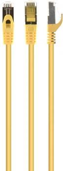 Патч корд Cablexpert Cat 6a SSTP 10 м Желтый (8716309118743)