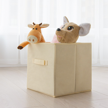 Ящик для хранения текстильный MVM TH-08 BEIGE