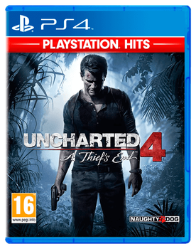 Игра Sony PlayStation 4 Uncharted 4: A Thief's End Русская Озвучка Б/У