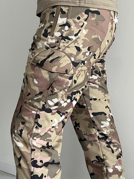 Военные тактические штаны SoftShell MultiCam Софт Шелл Мультикам XL