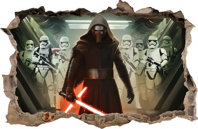 Наклейка на стену детская Oracal Star Wars Зведные воины 115 х 75 см (SW27)