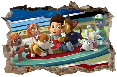 Наклейка на стену детская Oracal Paw Patrol Щенячий патруль 115 х 75 см (PS58C)