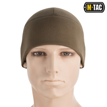 Набір M-Tac шапка фліс (270г/м2) Dark Olive та Снайперський шарф Mil-Tec Desert 190х90 см розмір S