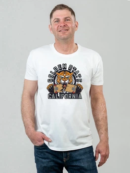 Футболка Sol's Imperial 190 Каліфорнія golden state DTF11500102/181 XXL Біла (3609374919450)