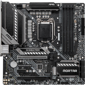 Материнская плата MSI MAG B460M Mortar (s1200, Intel B460, Micro-ATX)