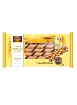 Трубочки вафельные Feiny Biscuits Waffel Rollchen Kakao 160г
