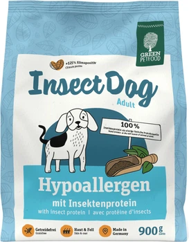 Сухой корм гипоаллергенный для взрослых собак Green Petfood InsectDog Hypoallergen 900 г (4032254748052)