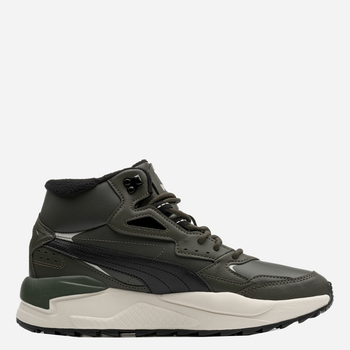 Мужские ботинки для бега Puma X-Ray Speed Mid WTR L 38857404 40.5 (7) 26 см Forest Night Black-Vaporous Gray (4065449658812)