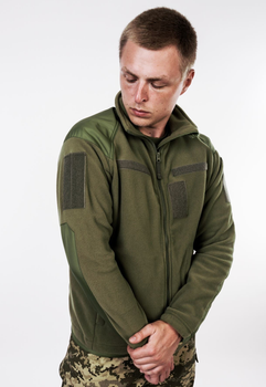 Флисовая куртка Козак 48 размер уставная теплая тактическая олива