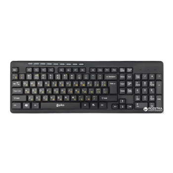 Клавіатура Piko KB-108X Wireless Black (1283126467073)