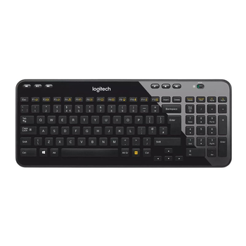 Клавіатура Logitech K360 Wireless UA Black (920-003080)