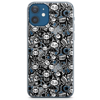 Чохол силіконовий для Apple IPhone 13 від Lex Altern (Готична кішка, Котна Кіл, Хеллоуїн, Лапа)