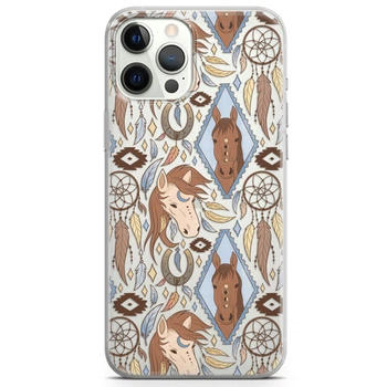 Чехол силиконовый для Apple IPhone 13 Pro от Lex Altern (Ловец снов, племенная лошадь, подкова)