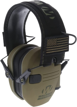 Навушники для стрілянини активні Walker's RAZOR Slim ELECTRONIC Muffs FDE PATRIOT