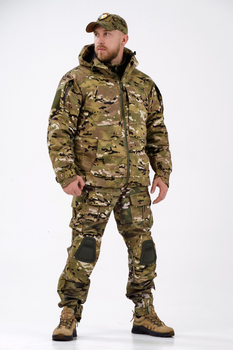 Тактична тепла військова куртка, Камуфляж: Мультикам, Розмір: 54