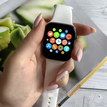 Умные Смарт-часы Smart Watch T500 White Звонки Смс
