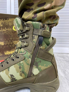 Тактичні теплі військові черевики Gepard Shock, Колір: Камуфляж Піксель, Розмір: 45