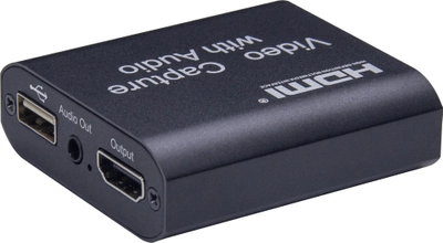 Устройство видеозахвата HD-VC20-4 HDMI TO USB 2.0 Video capture loop out + Audio