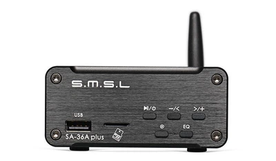 Стерео підсилювач з плеєром USB та Bluetooth SMSL SA-36A Plus