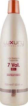 Молочний Оксидант - Green Light Luxury Haircolor Oxidant Milk 2.1% 7 vol. 1000ml (84141-187422)