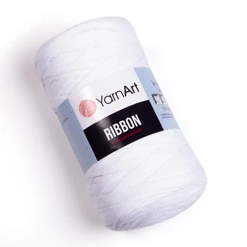 Пряжа YarnArt Ribbon 751 білий