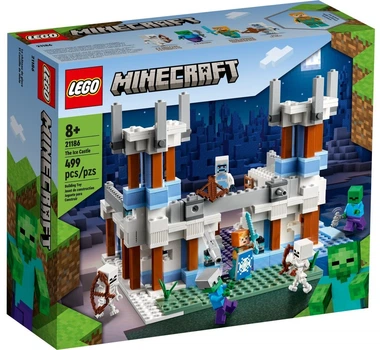 Конструктор LEGO Minecraft Ледяной замок 499 деталей (21186)