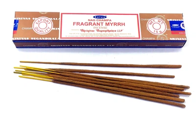Благовоние "Fragrant Myrrh" "Аромат Мирры" 15 гр Satya масала 33802