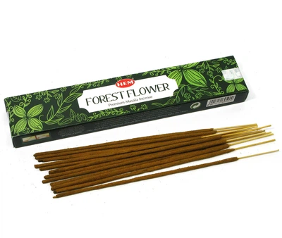 Пыльцевые благовония - Forest Flower Premium Masala Incense, Масала HEM (Лесные цветы)