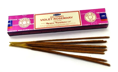 Благовоние "Violet Rosemary" "Фиалка Розмарин" 15 гр Satya масала 33785