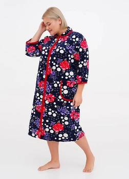 Халат Romeo Life 5XL темно-синій 1125-01